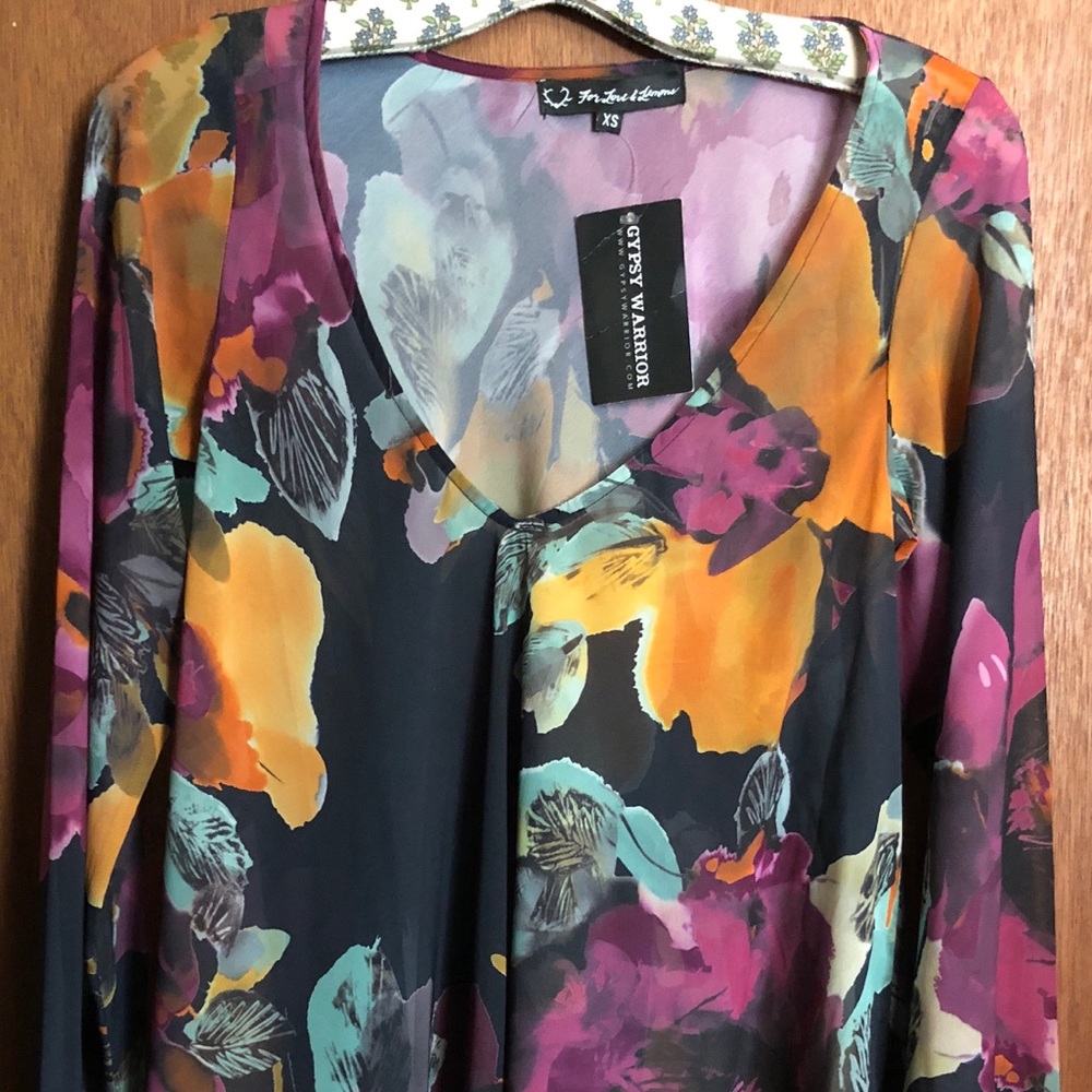 For Love and Lemons Sheer Tunic Dress